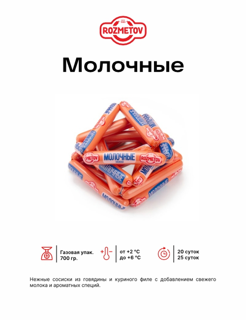 Молочные сосиски